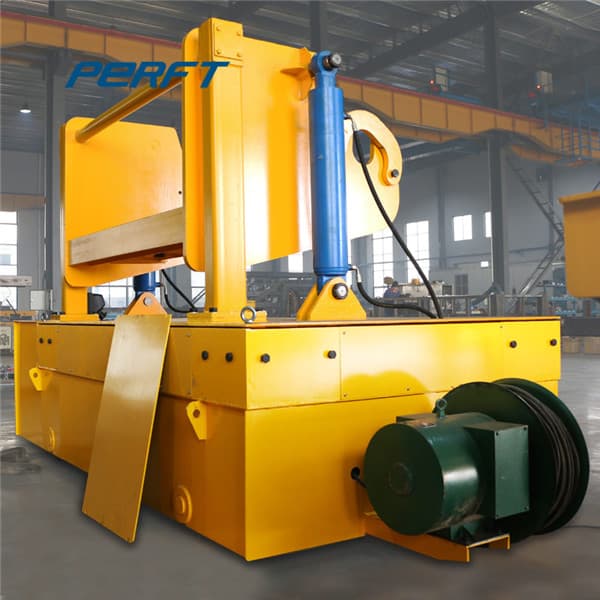 Industrial Transfer Cart For Foundry Parts 90 Tons